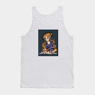 Scarecrow with quote Tank Top